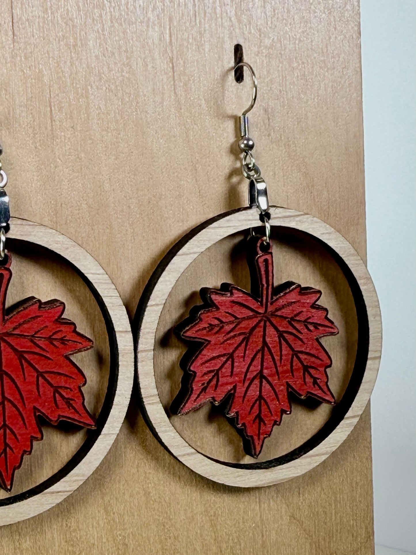 Maple Leaf Earrings