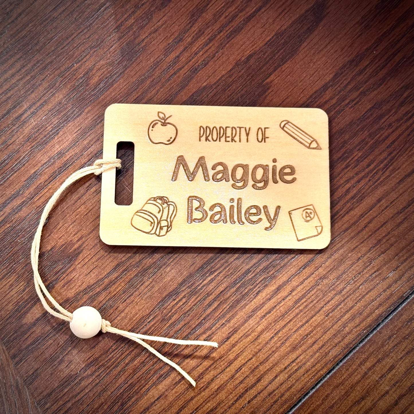 Backpack Tags