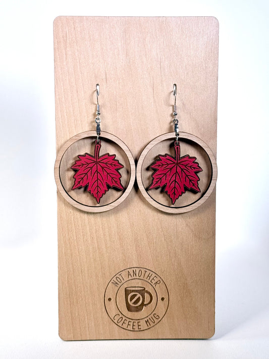 Maple Leaf Earrings