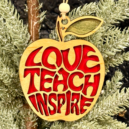 Teacher Story Ornament