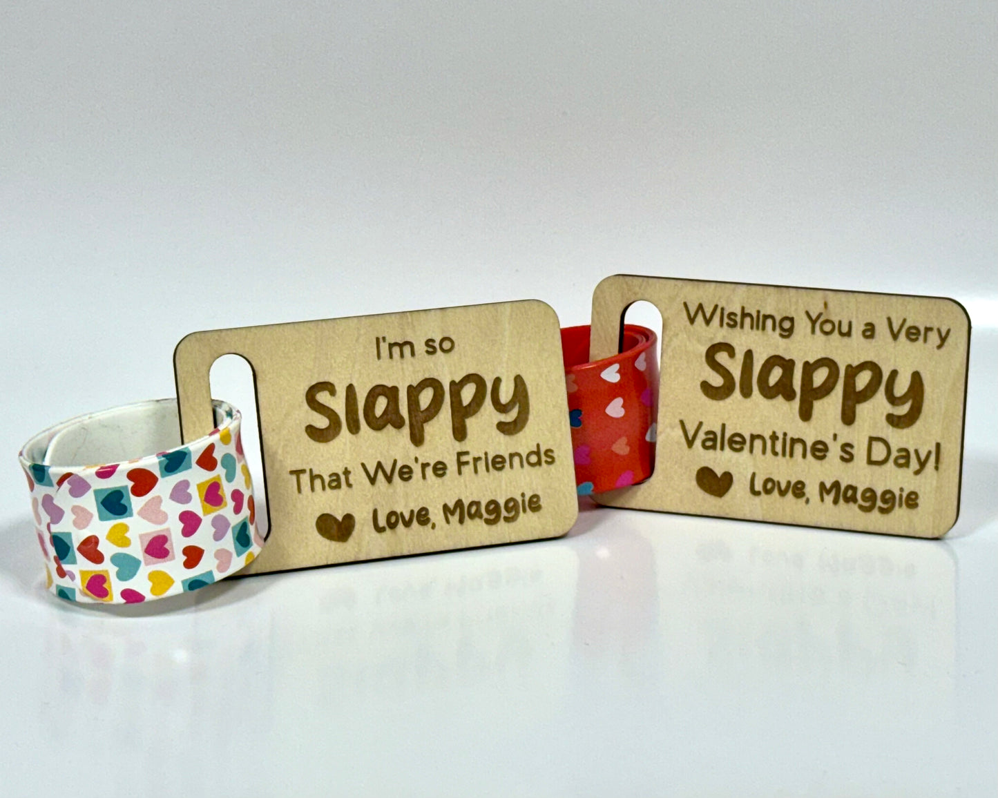 Valentine’s Day Slap Bracelet Favors (6 Pack)